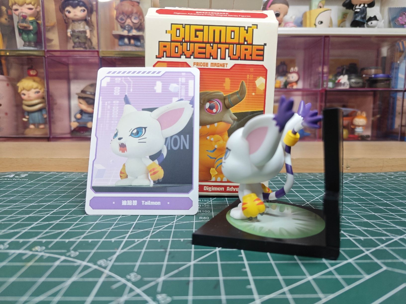 Pop Mart Statuette: Digimon Adventure Tailmon Fridge Magnet--Tailmon – Nuovo (secondo la descrizione) da Horw venduto da aquarellmmm2024 3