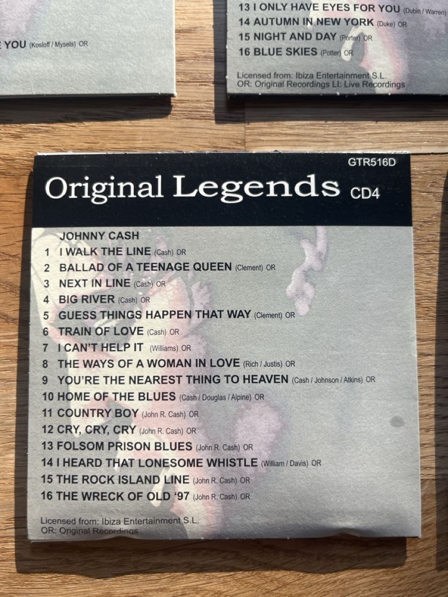 CDs: CD Box - Original Legends, 5 CDs – Gebraucht aus Sursee von abcdxyz 5