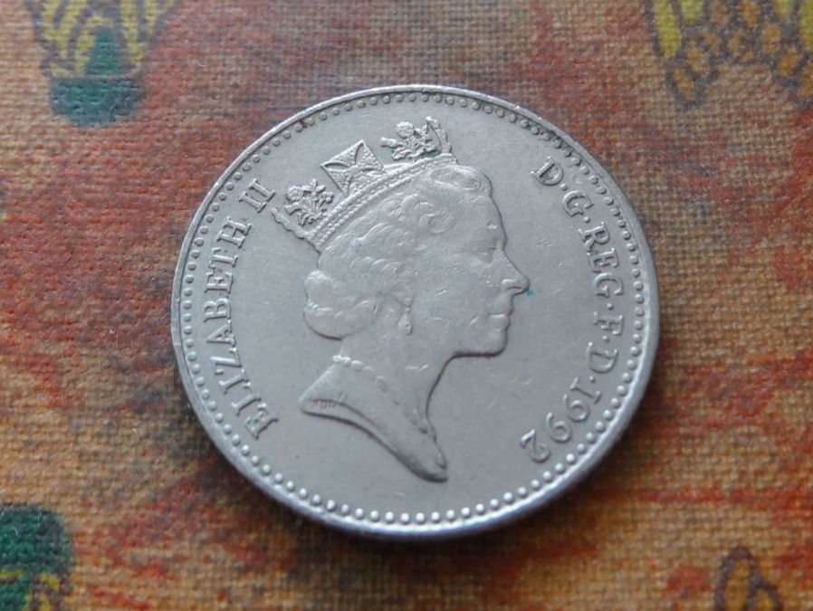 Tutti le monete: ROYAUME-UNI  10 Pence  1992 – Usato da Romanel-sur-Lausanne venduto da Swift13 1