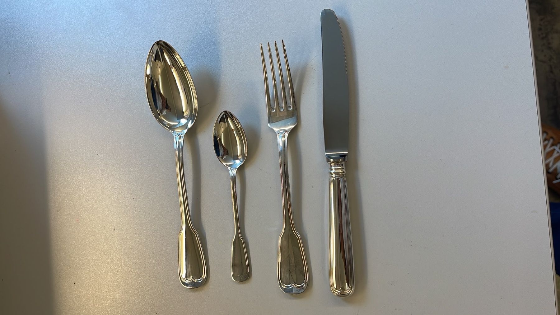 Bestecksets: Silberbesteck 800er Silber - 12er Garnitur (NEU!) – Neu und originalverpackt aus Siebnen von Arko27 2