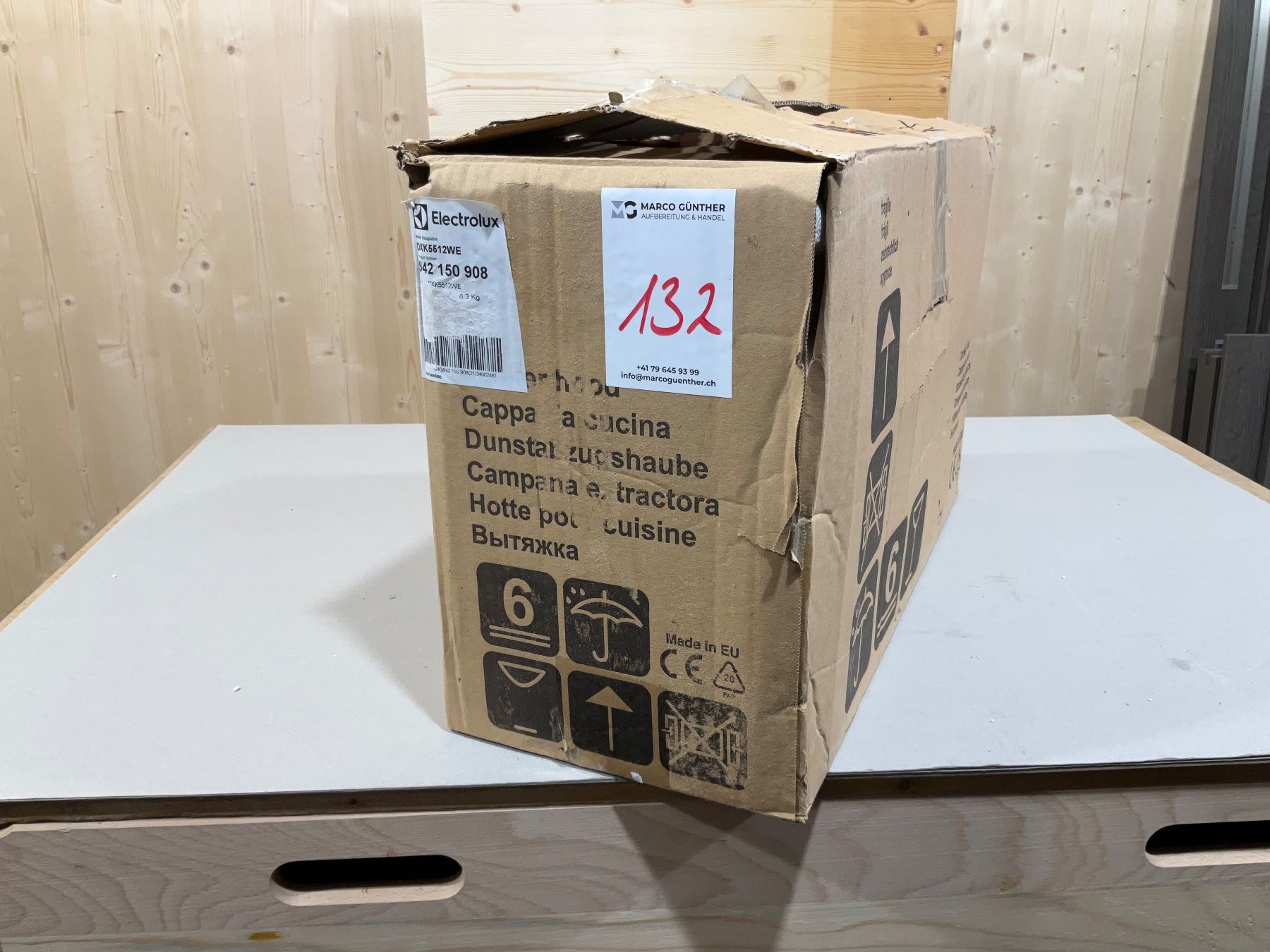 Electrolux Dampfabzug: 132 Electrolux Dampfabzug aus Küchenliquidation – Neu (gemäss Beschreibung) aus Derendingen von  6