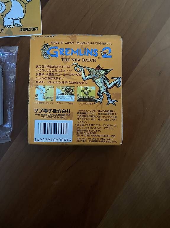 Nintendo Giochi: Gremlins 2 Gameboy – Nuovo e nell'imballaggio originale da Kerzers venduto da ai1_52j5 1