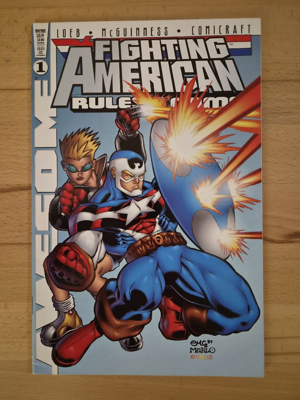 Comics: Fighting American #1-3 (complete) – Gebraucht aus Biel/Bienne von collector_comics 1