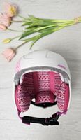 Skihelm Alpina Carat weiss pink Grösse 48-52 cm neuwertig