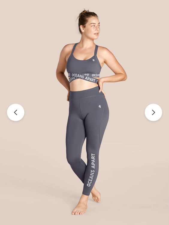 OCEANSAPART TARA - Leggings - moonblue/bleu