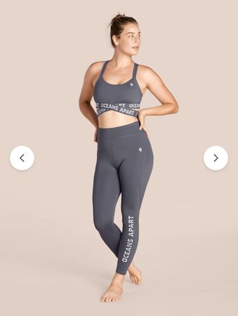 Oceans Apart Gym Set - Leggings and Sports Bra