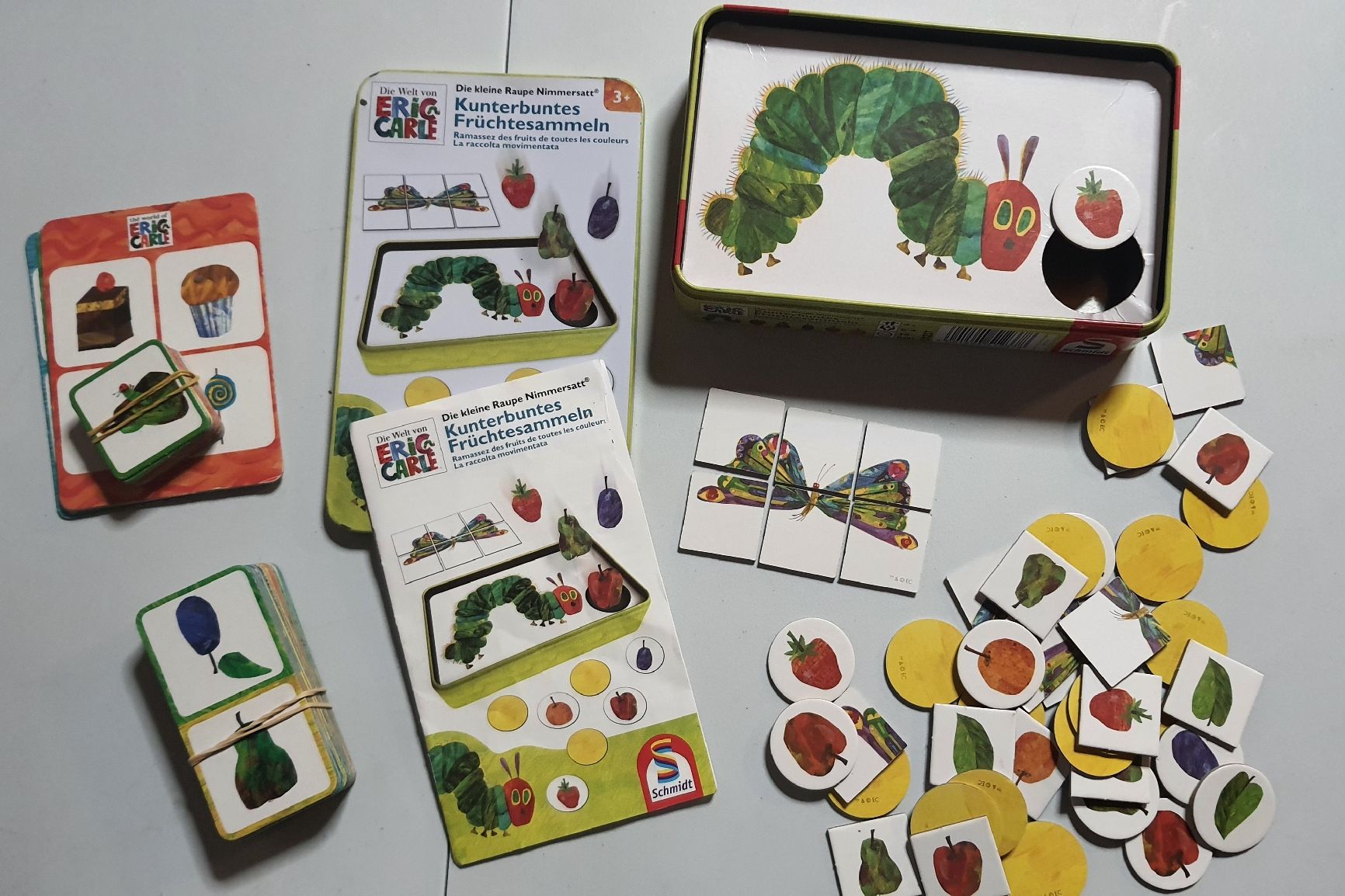 Spiele: 3 jeux sur Ia chenille d'Eric carle – Gebraucht aus Montmollin von islachat