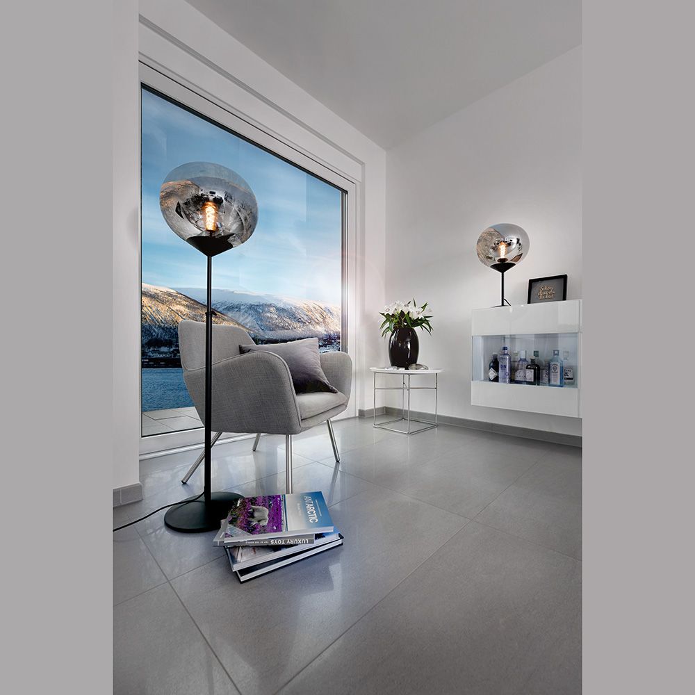 Lampen: Designer Stehleuchte, 36 cm Ø, Metall – Neu (gemäss Beschreibung) aus Kreuzlingen von Smart-Light 1