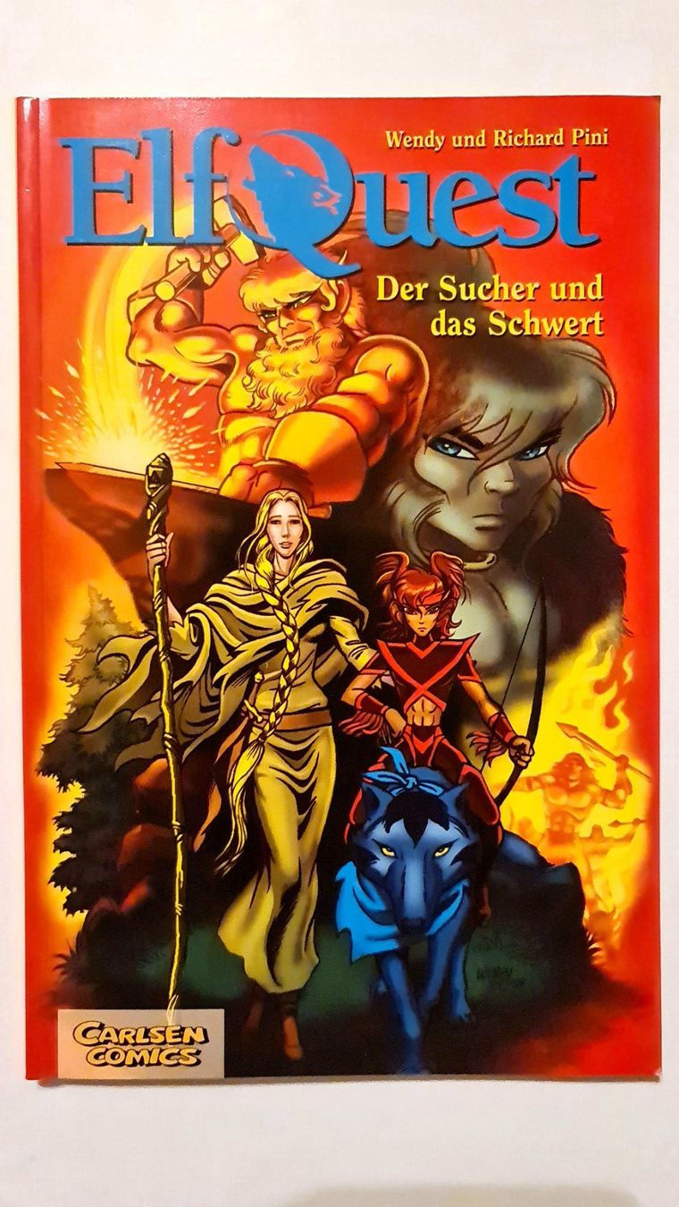 Fumetti: ElfQuest Comic "Der Sucher und das Schwert" Carlsen Comic – Usato da Aesch BL venduto da pri_fp8t