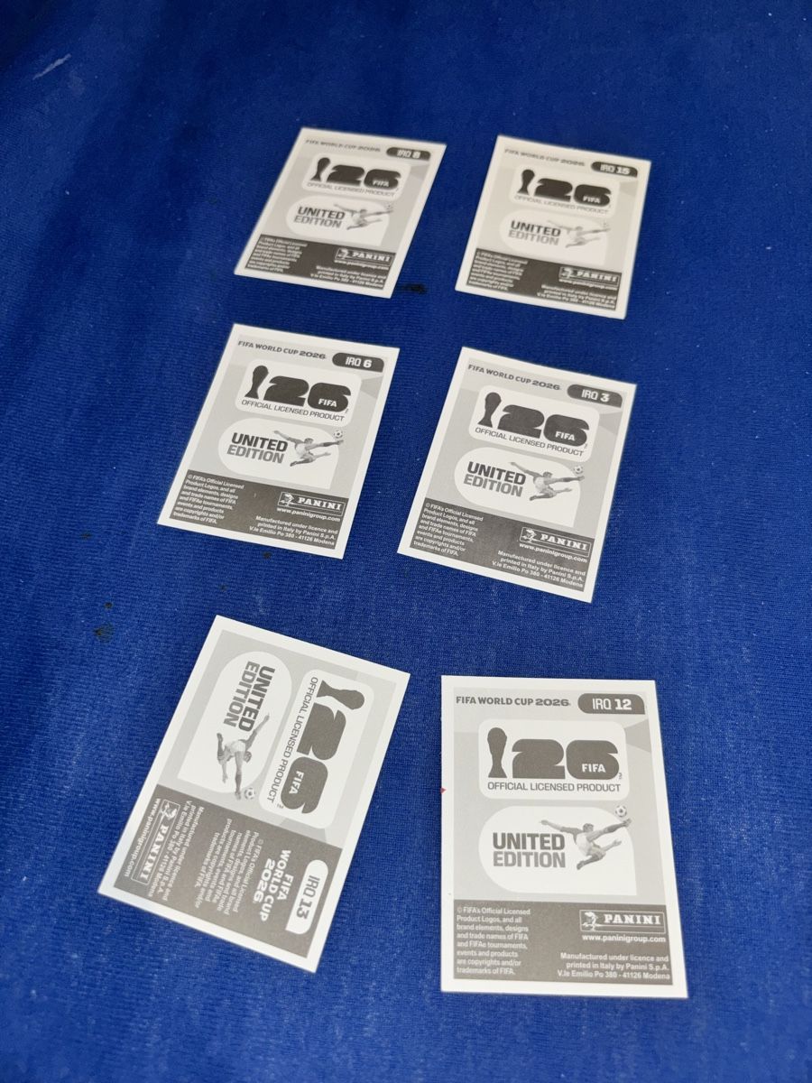 Panini Carte collezionabili: Iraq 6x panini – Nuovo (secondo la descrizione) da Olten venduto da Melxnie_46 1