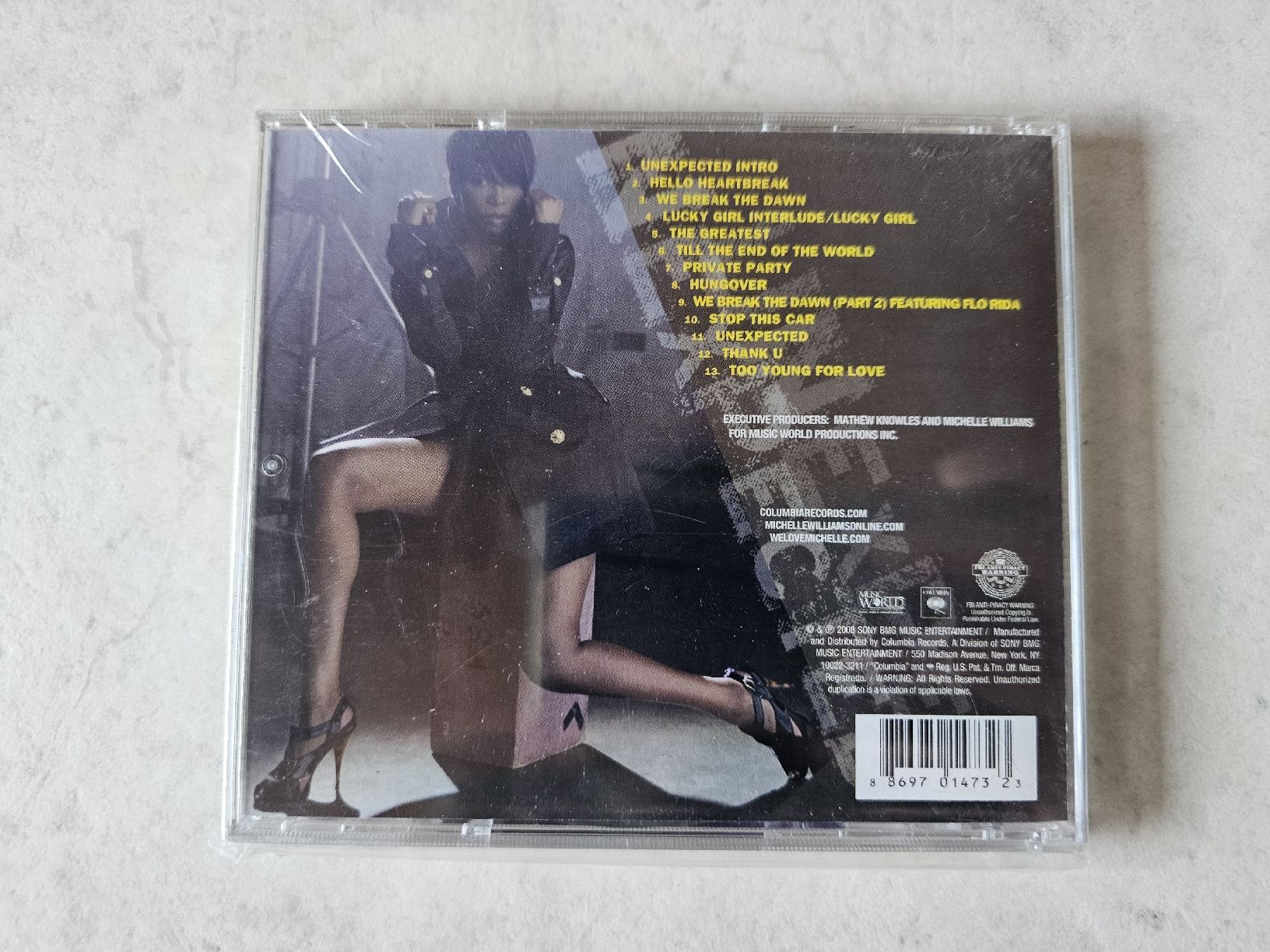 CD: Michelle Williams  -  Unexpected  /  Fabrikneu – Nuovo e nell'imballaggio originale da Schneisingen venduto da backstore24 1