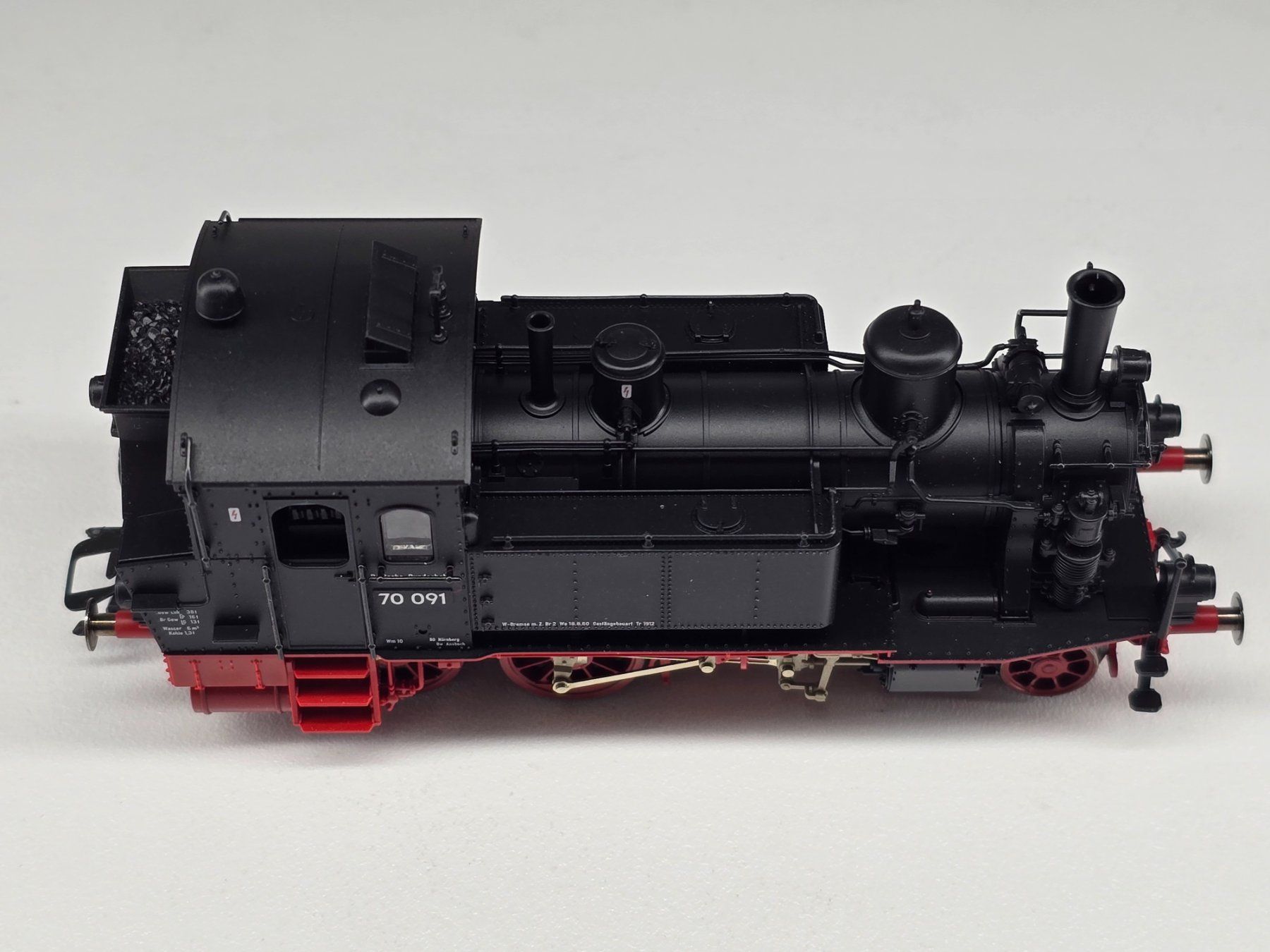 Fleischmann Modellini di ferrovie: Fleischmann 1070, DB, BR 70, BR 70091, Digital, Vitrine – Nuovo (secondo la descrizione) da Kloten venduto da Nicola2 7
