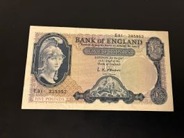 5 Pounds ANGLETERRE 1957 P.371