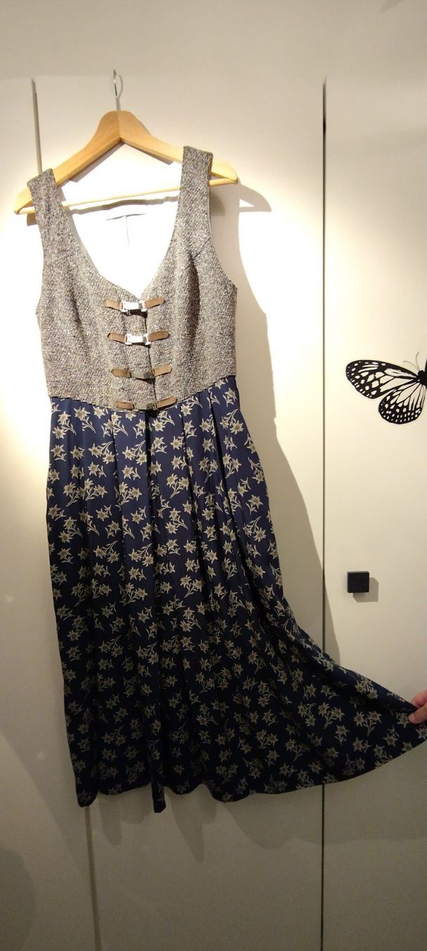 Kleider: Dirndl Kleid mit Edelweiss Gr 40 – Gebraucht aus Thun von schriner67