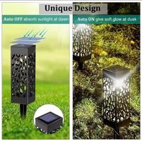 5 Solar Gartenleuchte LED