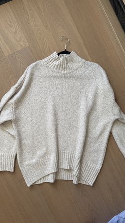 Winter Strickpullover, beige, Grösse M