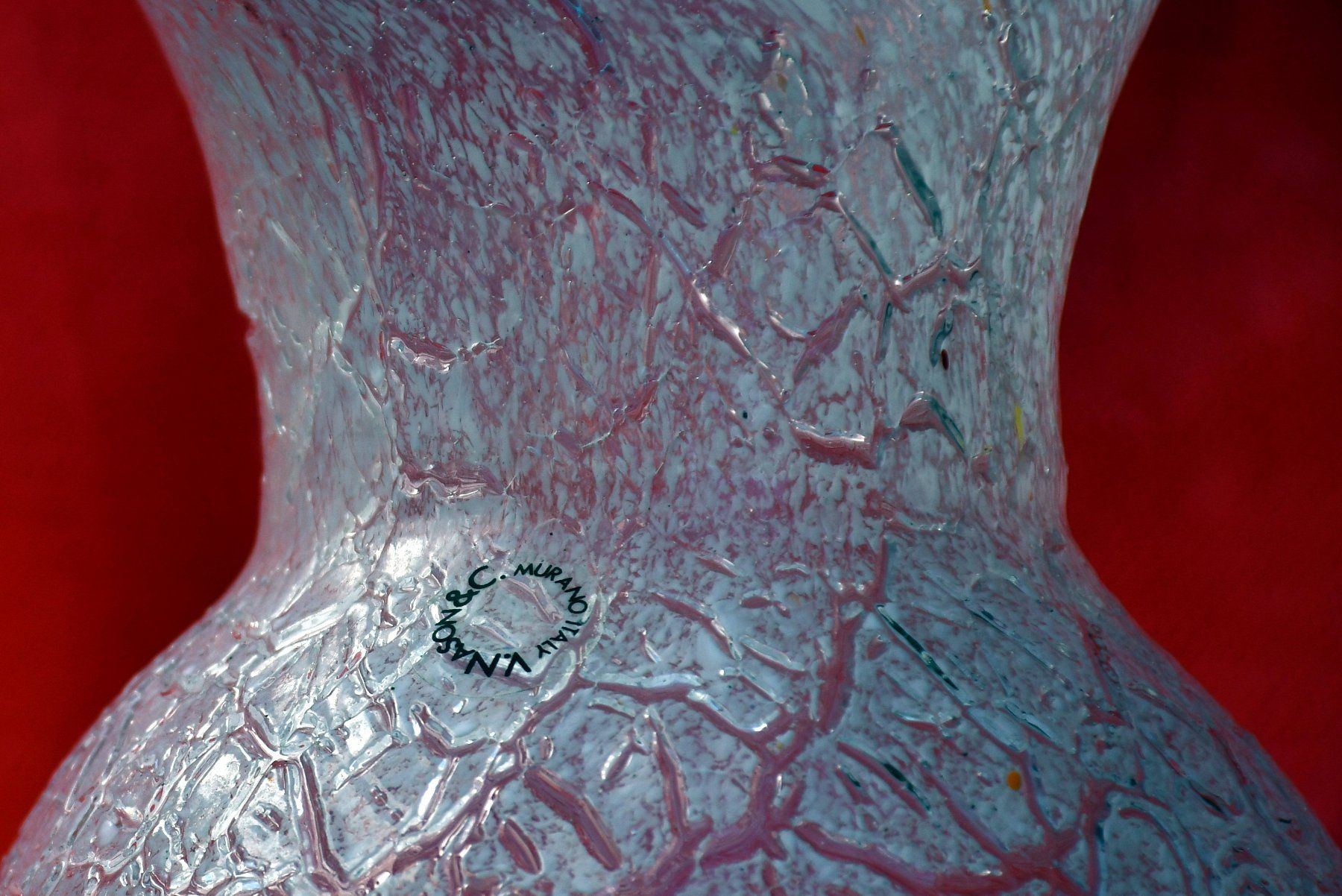 Murano Vasi & Recipienti: Vase Murano Glas VNason – Usato da Rotkreuz venduto da salsanera 2