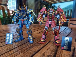 Gundam MG 1/100 Shin Musha + Mk2 - Samurai Ronin - CUSTOM
