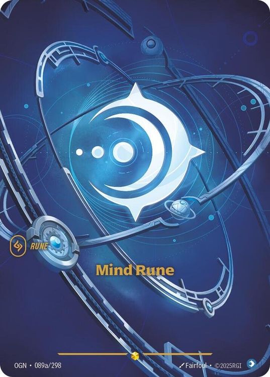 Riftbound - Mind Rune (V.2 - Showcase) (Neu (gemäss Beschreibung)) in ...