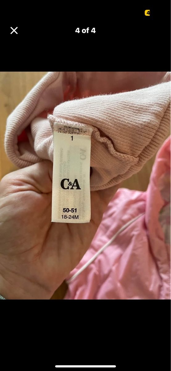 Next Jacken & Mäntel: Next Mädchen Jacke 80 mit 3 Mützen – Gebraucht aus Birrhard von kristiii 3
