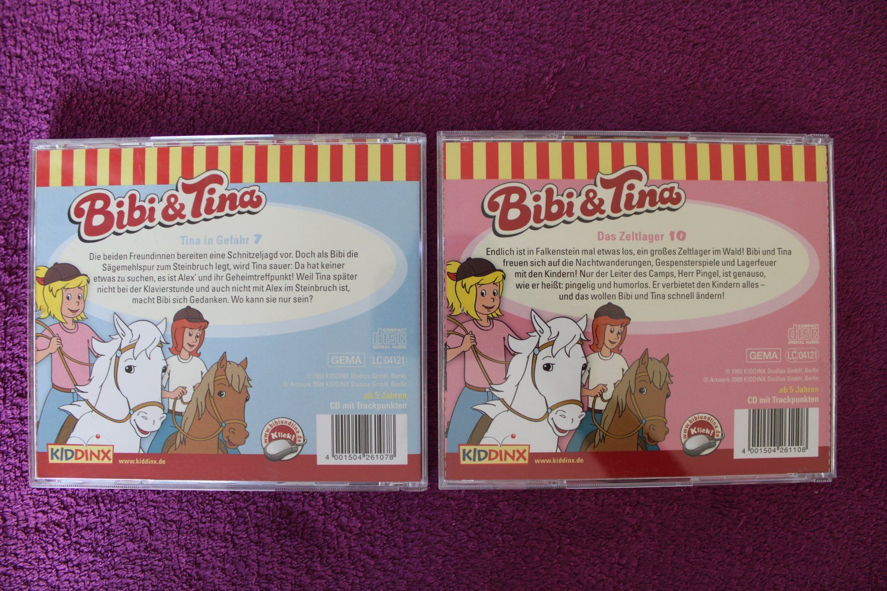 CD: 6 - Bibi & Tina - Hörspiel - CD´s – Usato da Müllheim Dorf venduto da Seeeule01 2