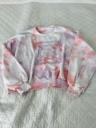 Pullover Reserved Tie Dye Print Grösse M guter Zustand