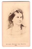 Fotografie Portrait Marie von Preussen, 