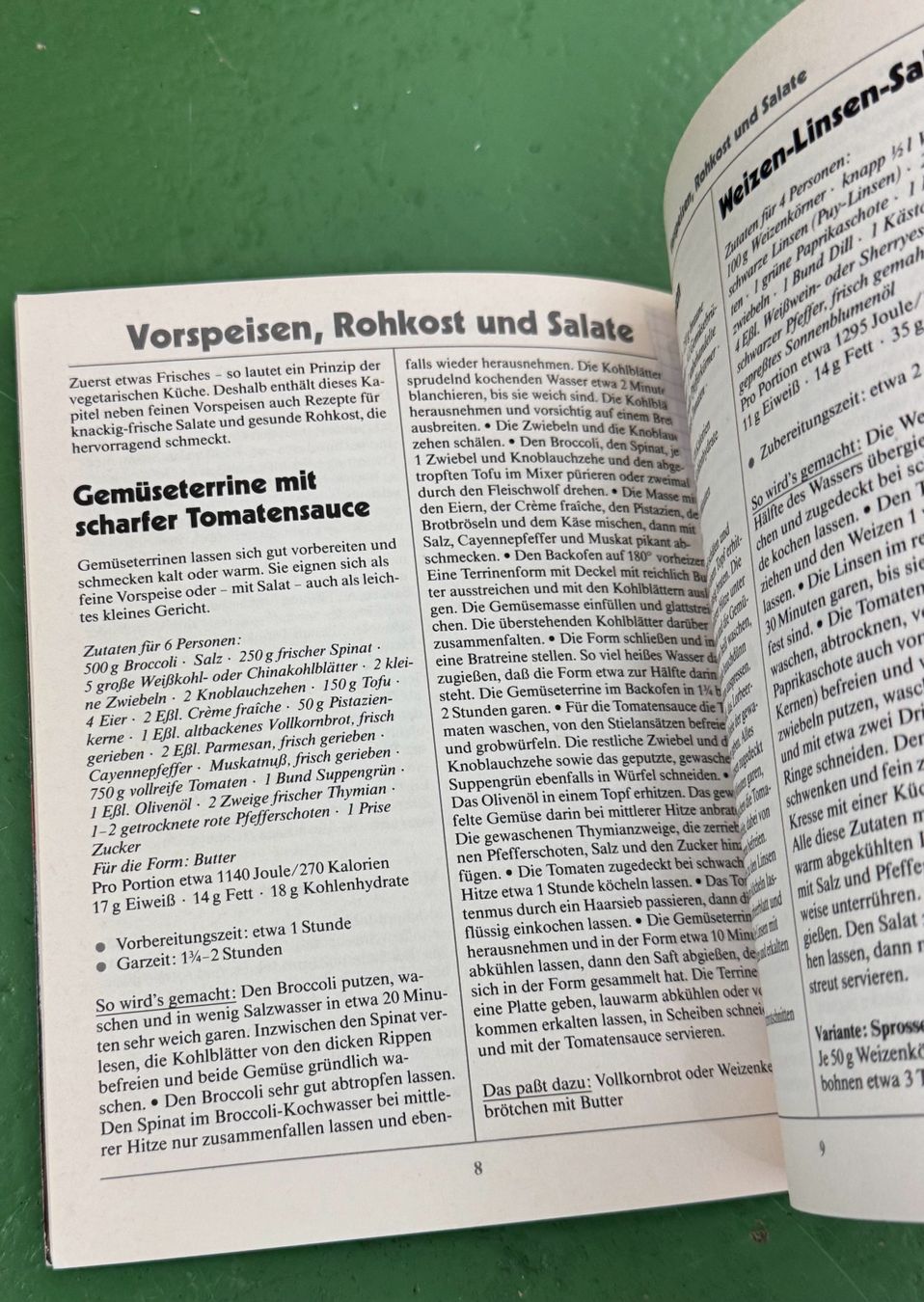 Libri: Kochbuch: So gut schmeckt's vegetarisch – Usato da Basel venduto da Ostschweiz06 2