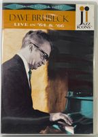 DVD DAVE BRUBECK LIVE IN '64 & '66 - JAZZ ICONS