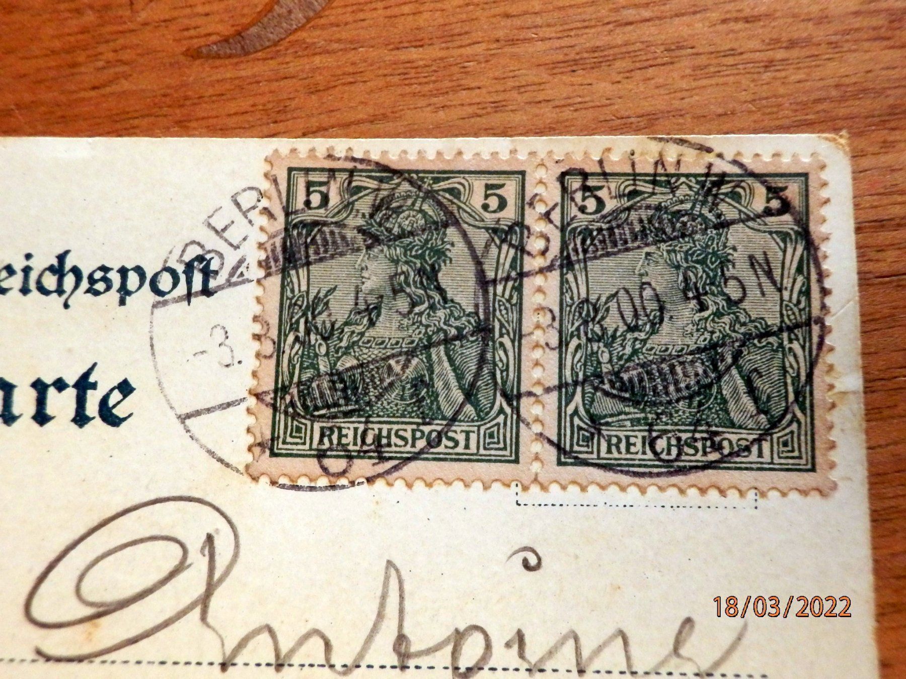 Cartoline postali: AK, Litho, Gruss aus Berlin nach Luzern – Usato da Ueberstorf venduto da dinbau 3