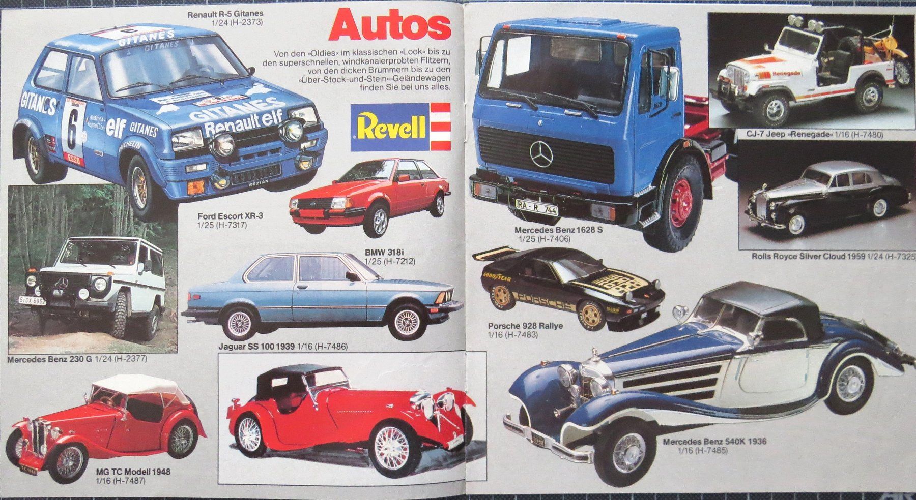 Revell Modellini d'auto: Revell Modellbaukatalog – Nuovo (secondo la descrizione) da Ettingen venduto da campione_1