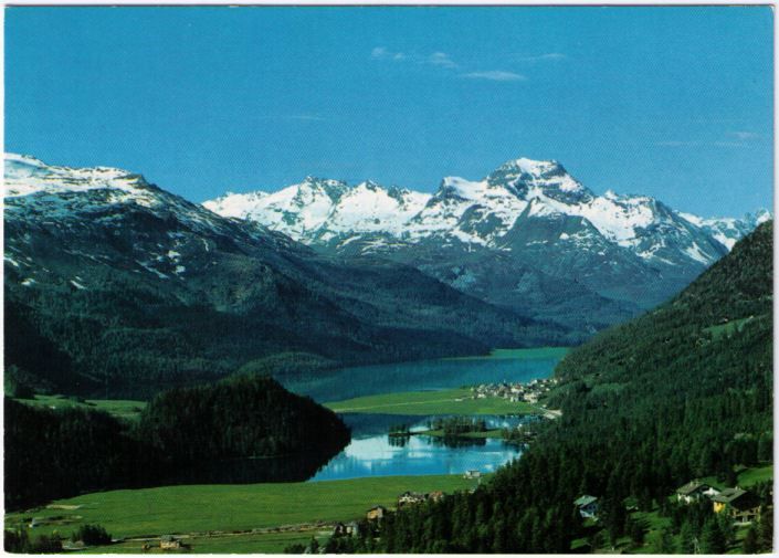 Cartoline postali: Silvaplana - Seen – Usato da Binningen venduto da Mountainrider