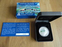 2010 Silber-1-Unzen-Proofmünze feiert Australien – Australia