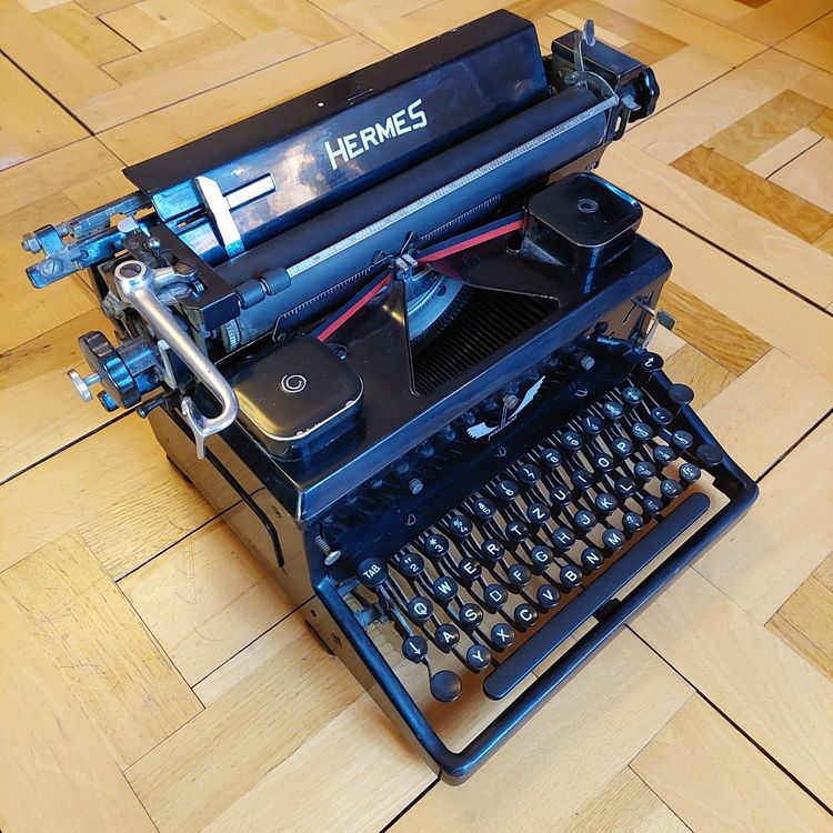 Hermès Paillard Yverdon magnifique machine à écrire ancienne (Gebraucht ...