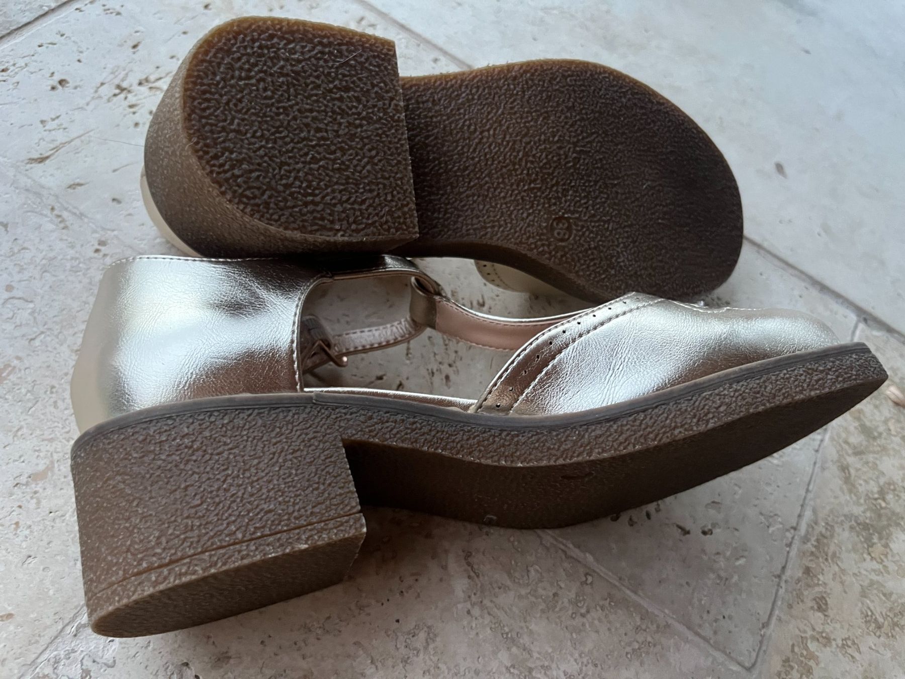 Damenschuhe: Chaussures en cuir doré 38 BONOBO – Neu (gemäss Beschreibung) aus Seiry von vanille08 4