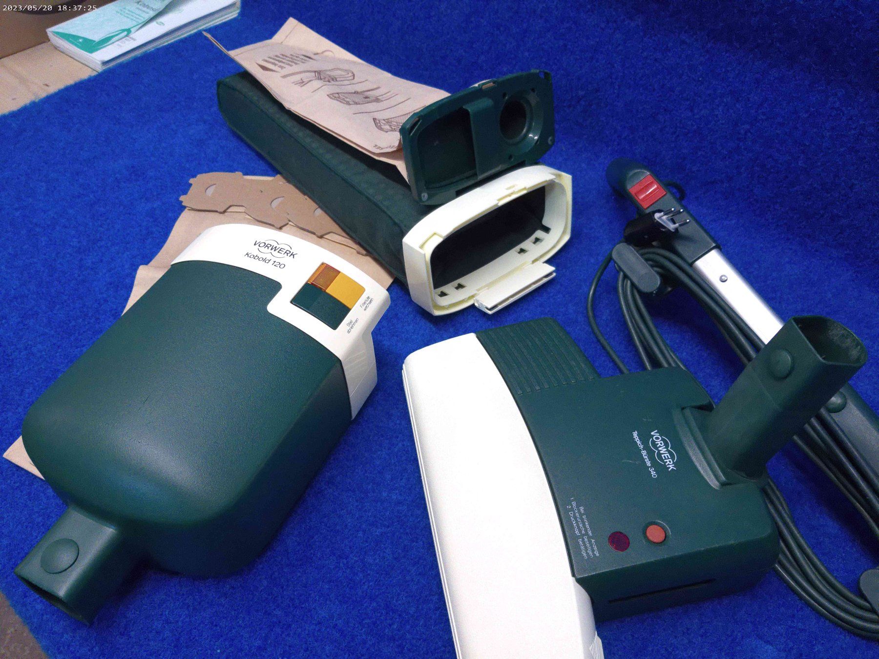 Vorwerk Aspirapolveri & Accessori: Tornado/Vorwerk VK120 – Usato da Oftringen venduto da shoptwotrade 9