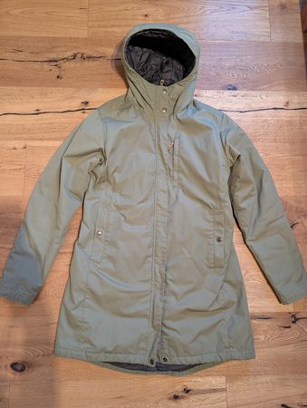 Fjällräven Damen Kiruna Übergangsjacke/Parka grün Grösse L