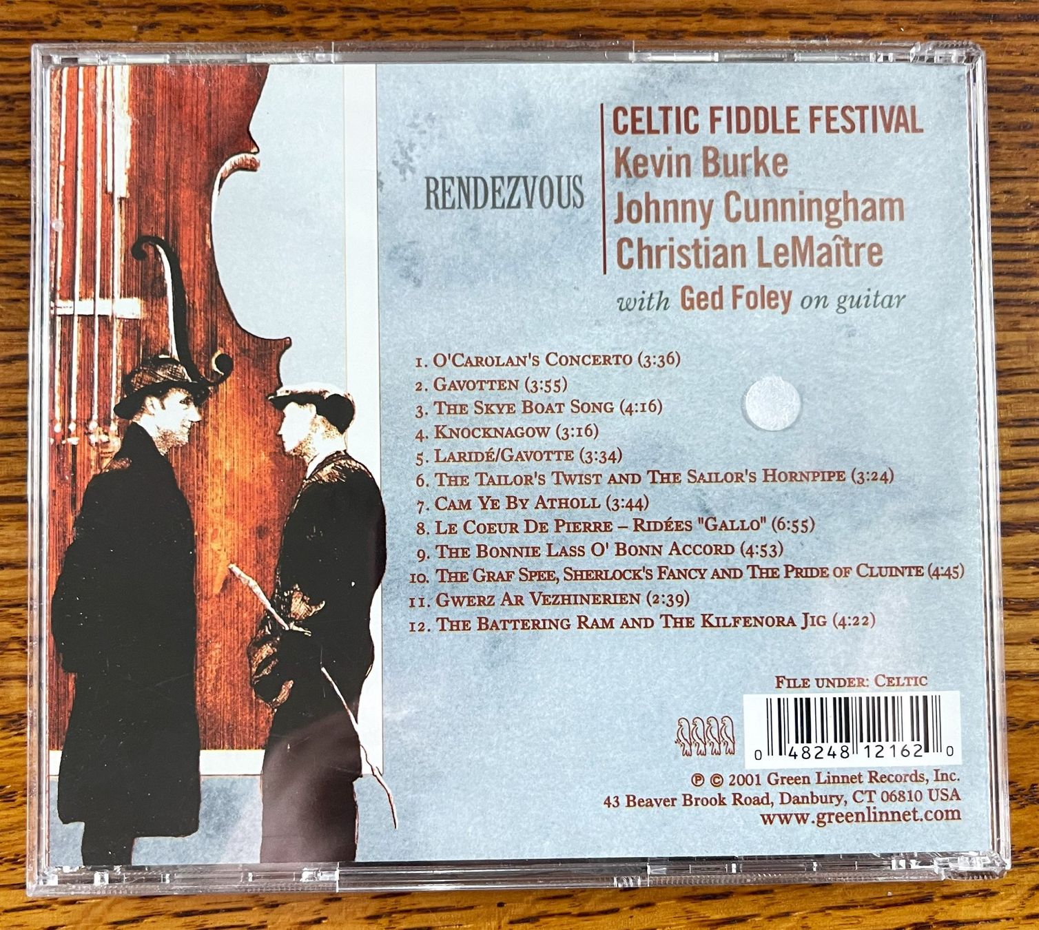 CD: RENDEZVOUS: CELTIC FIDDLE FESTIVAL CD – Usato da Oftringen venduto da Vucki 1