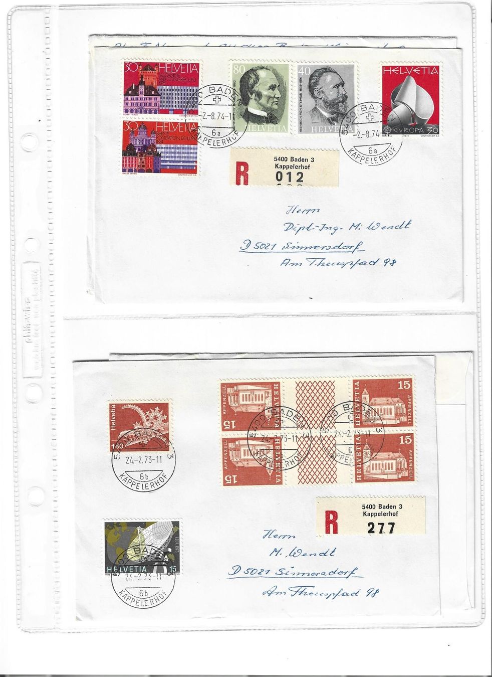 Tutti i francobolli: 10 lettres 10 Buchstaben – Usato da Delemont venduto da toutdubon11 6
