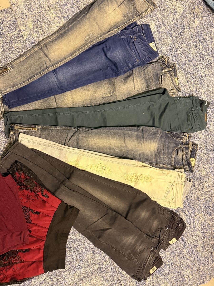Jeans: Grösses Paket Hosen & Rock 24&25 – Usato da Amlikon-Bissegg venduto da Flowers_Blossom 1