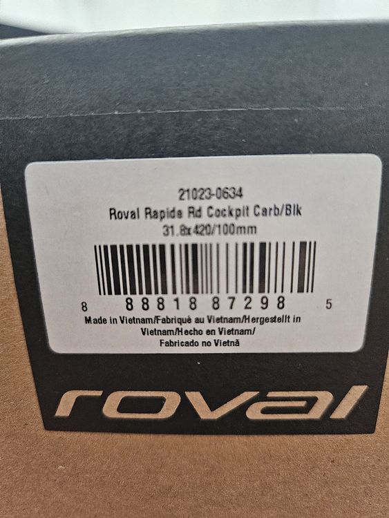 Pièces détachées: Lenker Roval Rapide – D'occasion à Zürich par yubr 5
