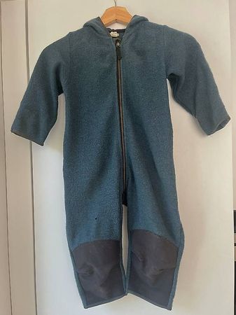 Schurwolleoverall von Hessnatur Gr. 86/92