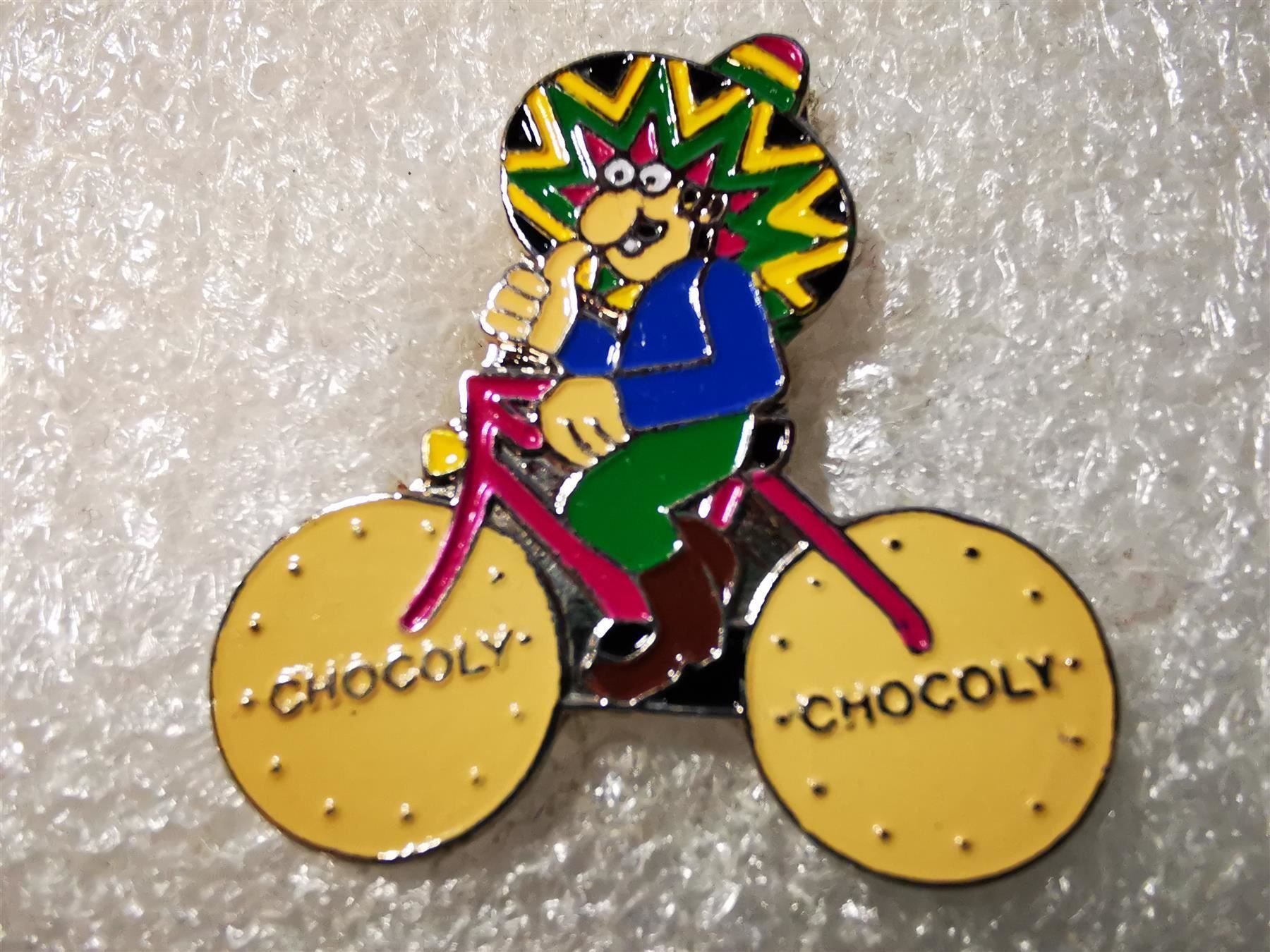 Placchette & Badge: Ansteckpin 8: Chocoly – Usato da Oppligen venduto da Pin-Fall-Shop