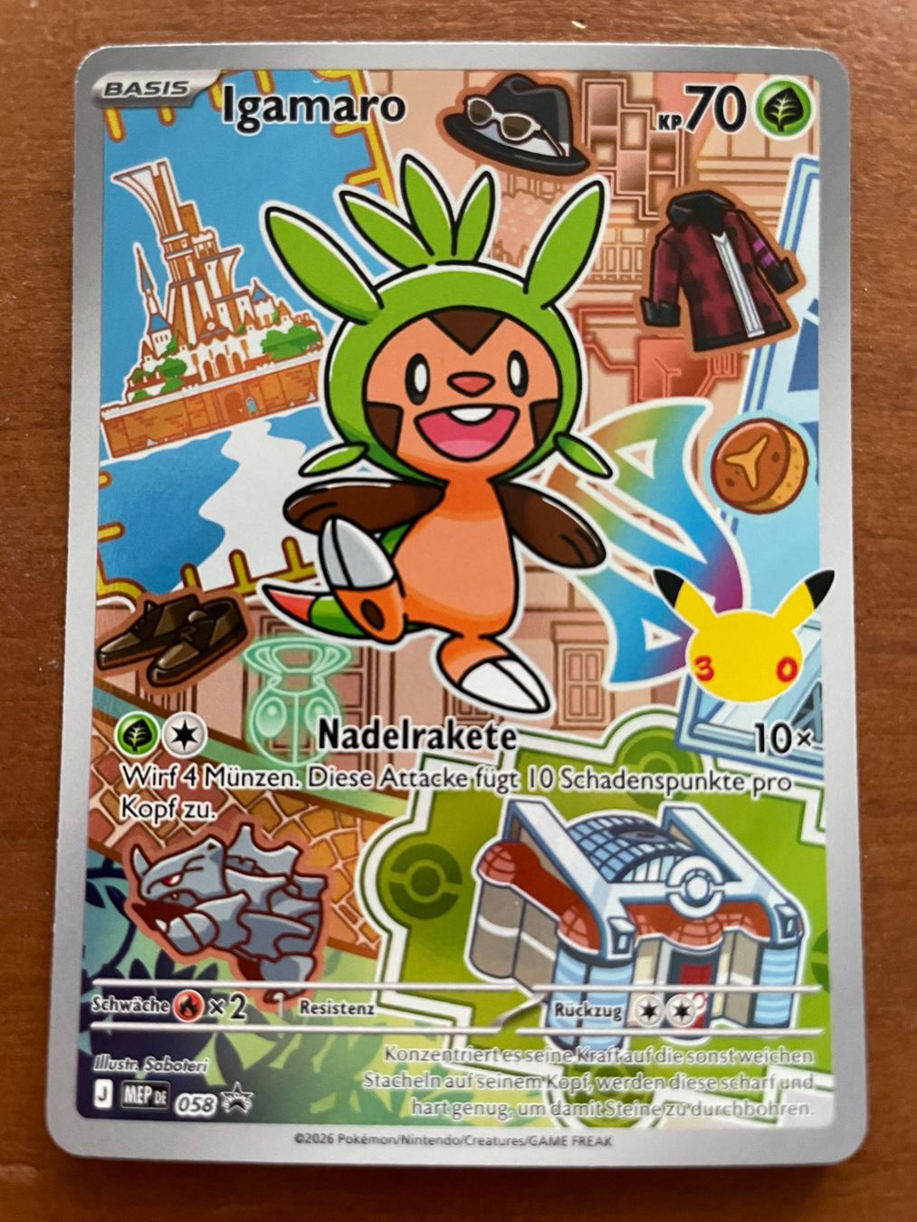 Pokémon Sammelbilder & Trading cards: Pokemon Igamaro (Versand gratis) – Neu (gemäss Beschreibung) aus Chur von Angerson