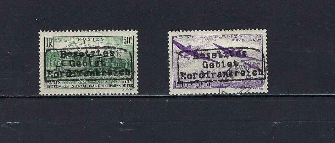 Tous les timbres: Besetzung Frankreich gest. – D'occasion à Altstätten SG par Nandodax