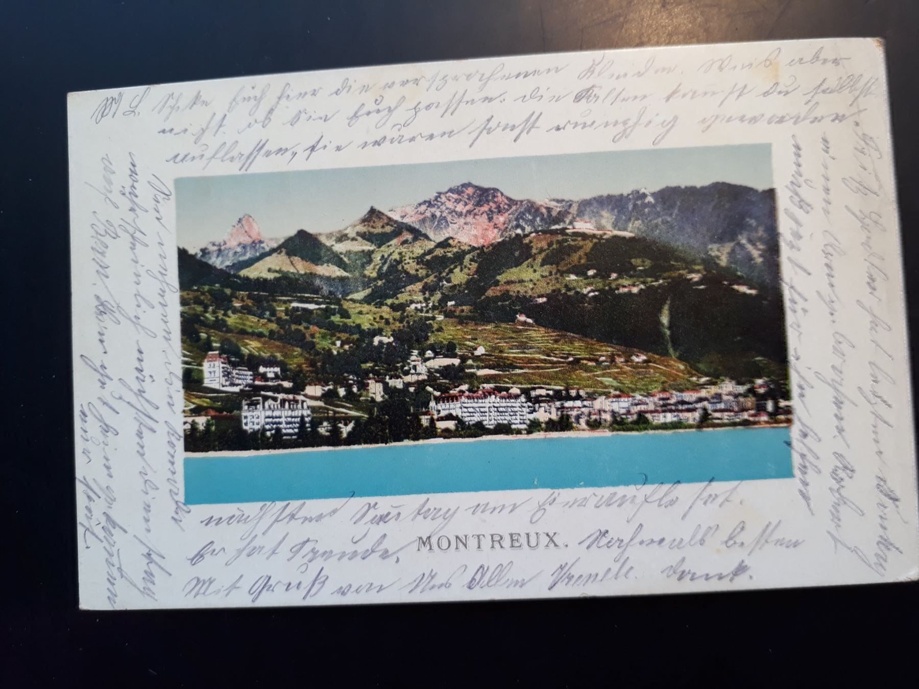 Cartoline postali: AK Montreux, alt – Usato da Herzogenbuchsee venduto da Herkules9