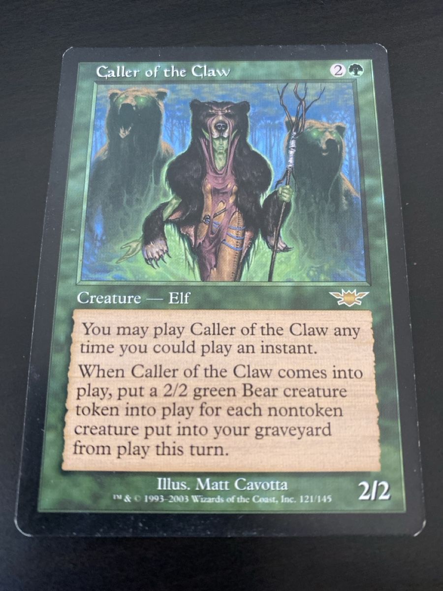 Magic The Gathering Carte collezionabili: Caller of the Claw – Usato da Oberglatt ZH venduto da Finlandia1