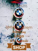 BMW Logo Emblem Motorhaube Heckklappen Lenkrad 82, 82, 45 mm