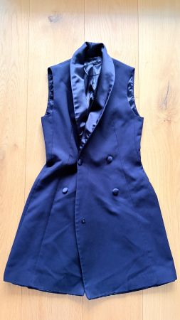 ZARA Damen Blazer Kleid ! Gr. XS ! Schwarz ! Elegant & Sexy