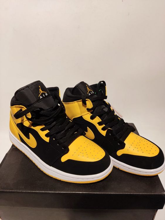 Air jordan 1 mid new love jaune on sale